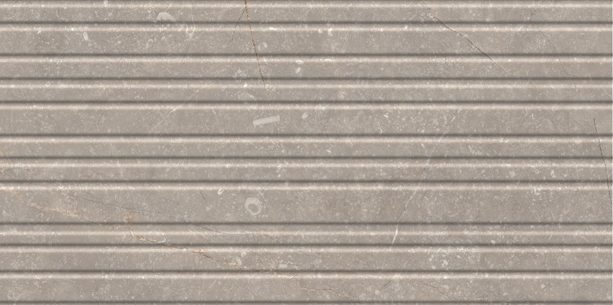 Recer Bluenza Ripple Warm Grey piastrella 30x60 naturale