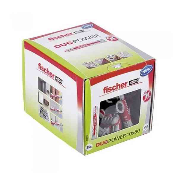 Fischer DuoPower tassello nylon 6x50 mm 100 pezzi