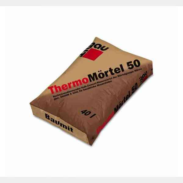 Baumit Thermomortel 50 malta termoisolante 40 L M5