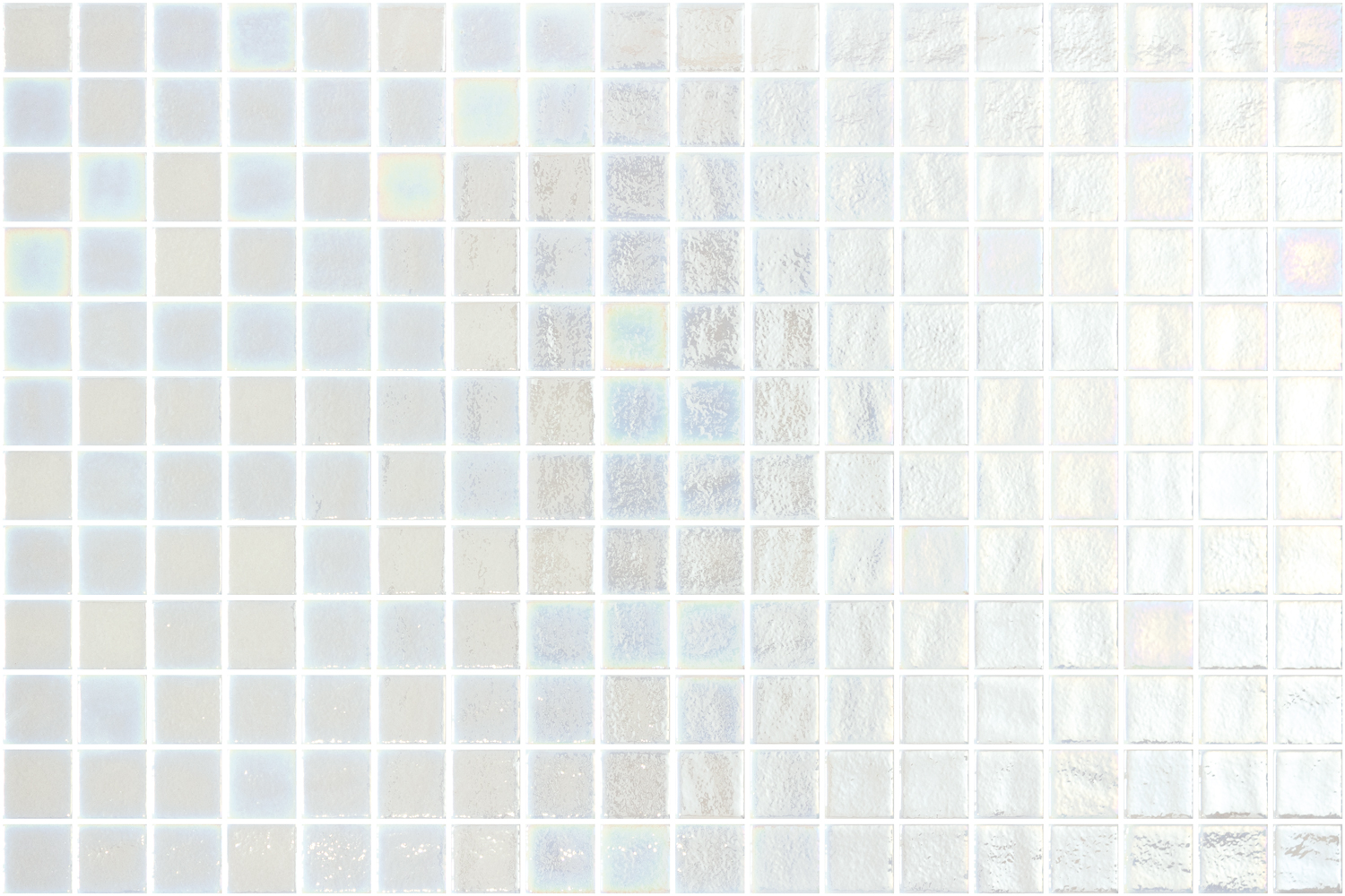 SQ Mosaic Pearl 500 mosaico bianco lucido effetto perla