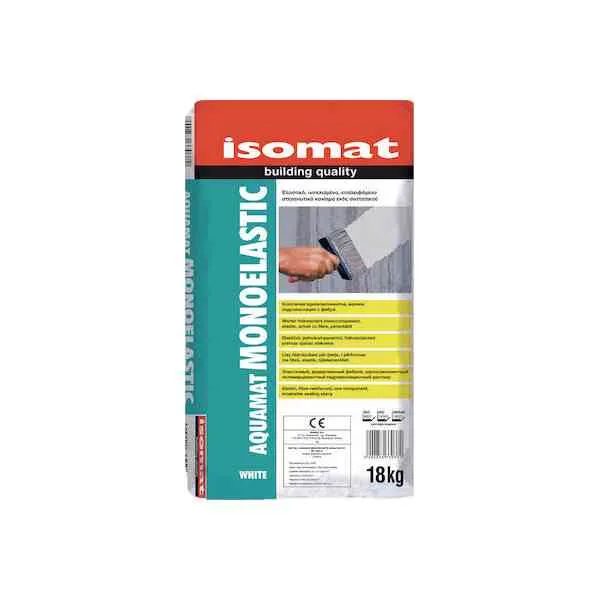 Isomat Aquamat Monoelastic guaina liquida 18 kg grigio pavimento