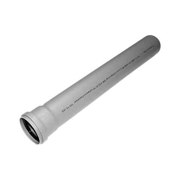 Tubo PP HK 110x500 mm scarico grigio cantiere