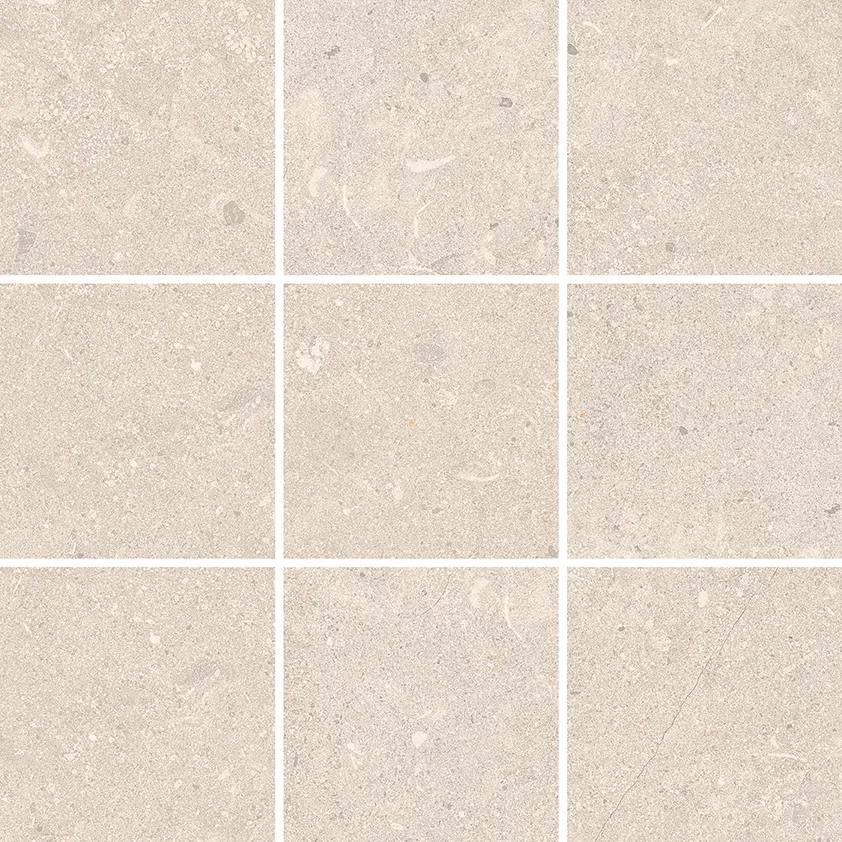 Recer Freestone Light Beige M10x10 piastrella gres naturale