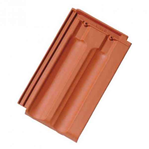 Tondach Fidelio tegola tetto rosso 27x45,5 cm laterizio 1/1