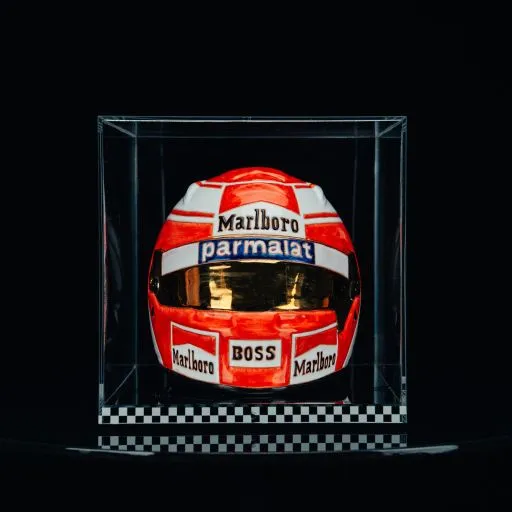 Cerasarda Art Helmets x MM Helm NLD casco ceramica Niki Lauda