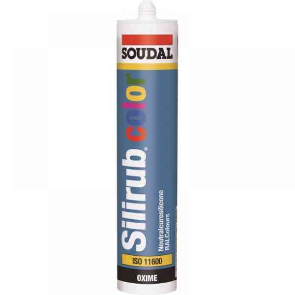 Soudal Silirub Color Silicone Neutro RAL7016 300 ml