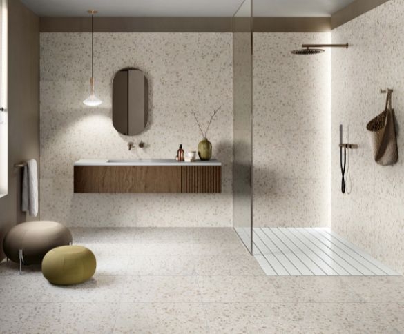 Casalgrande Padana Terrazzotech gres porcellanato effetto terrazzo