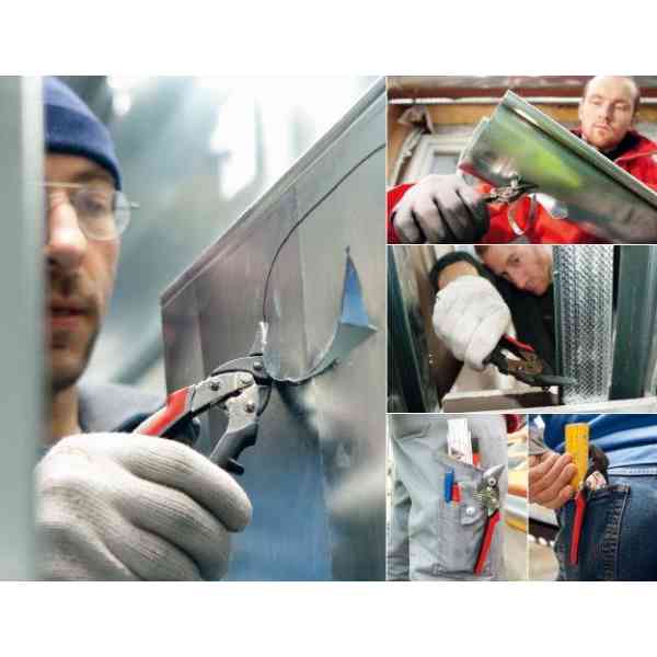 Bessey D15A forbici per lamiera destre piccole cantiere