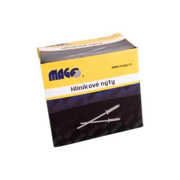 Magg 4,0x7,9 mm rivetti alluminio 1000 pz fissaggio lamiera