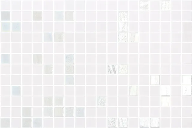SQ Mosaic Pearl Emperor mosaico verde bianco lucido