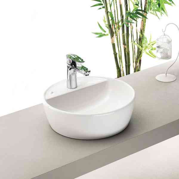 CeraStyle One lavabo soprapiano ceramica 42 cm antracite