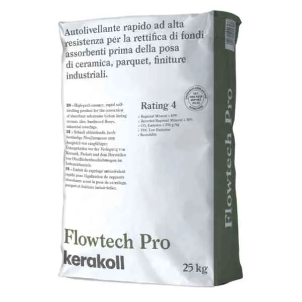 Kerakoll Flowtech Pro Autolivellante 25 kg 5-50 mm