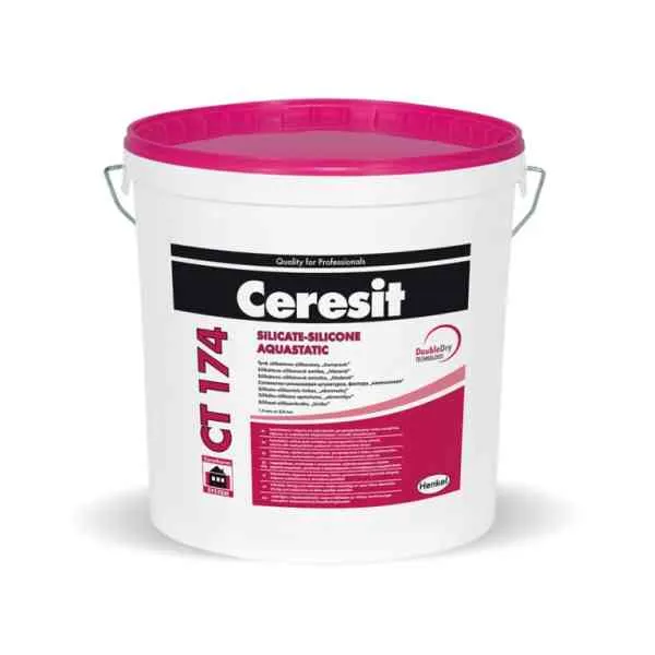 Ceresit CT 174 Intonaco Decorativo 1,5 mm 25 kg Silicato-Silicone