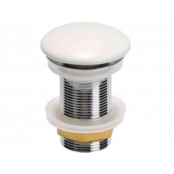 Concept piletta click-clack 5/4 ceramica bianca