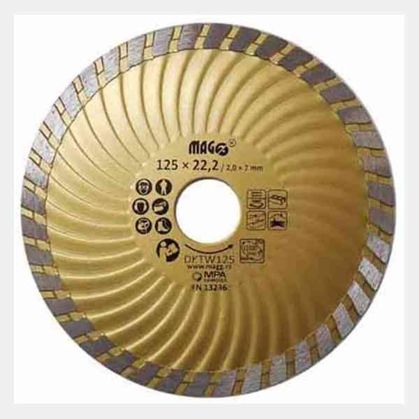 Magg Turbo-W disco diamantato 125 mm per cemento