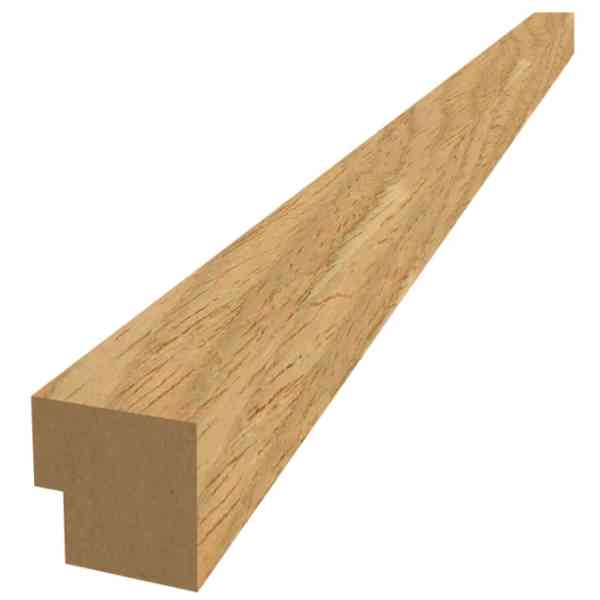 Listello finitura Rovere 240 cm per pannello acustico legno