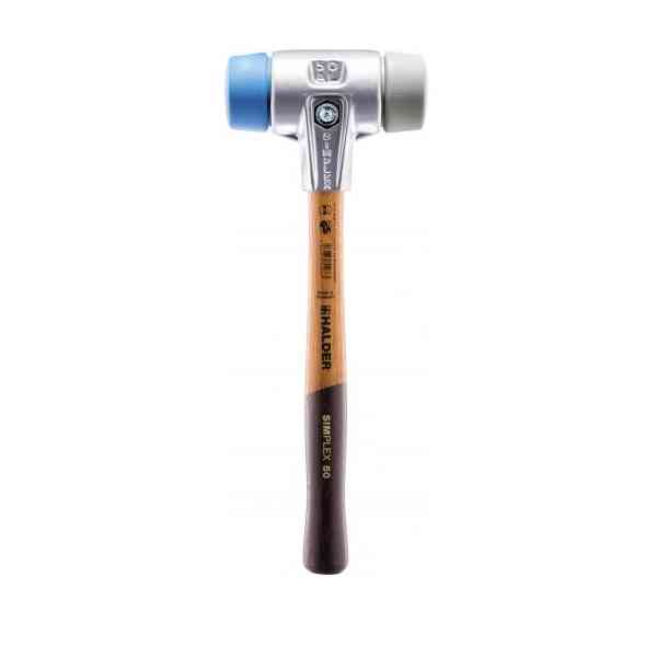 Halder Simplex-Alu martello 40 mm manico legno 345 g