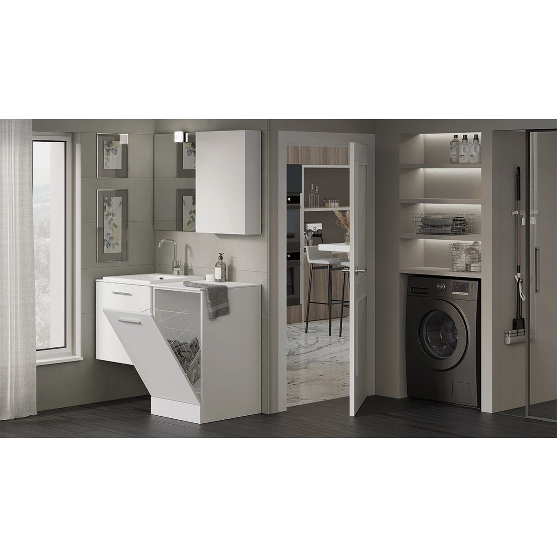 Viva Made Linea 55 mobile bagno arredo moderno