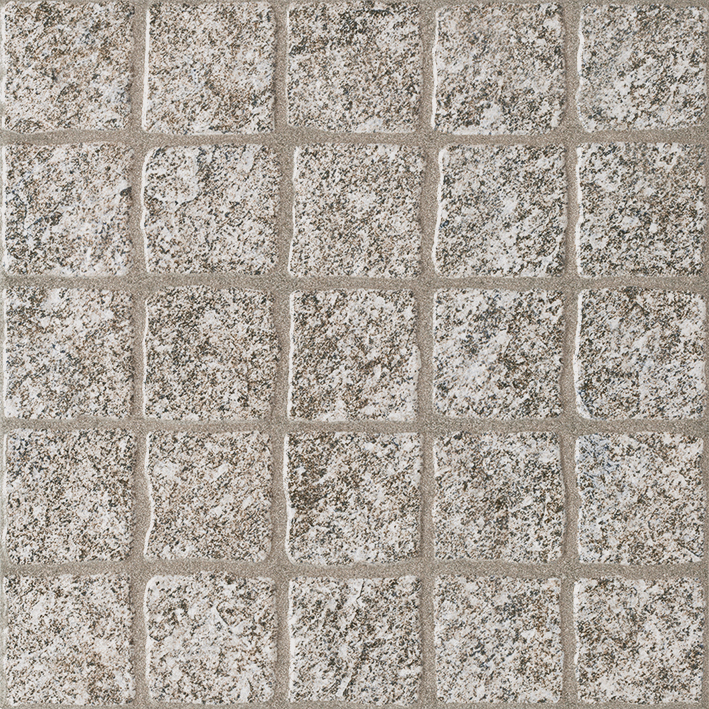 Recer Goidelic Grey 33x33 piastrella grigia section