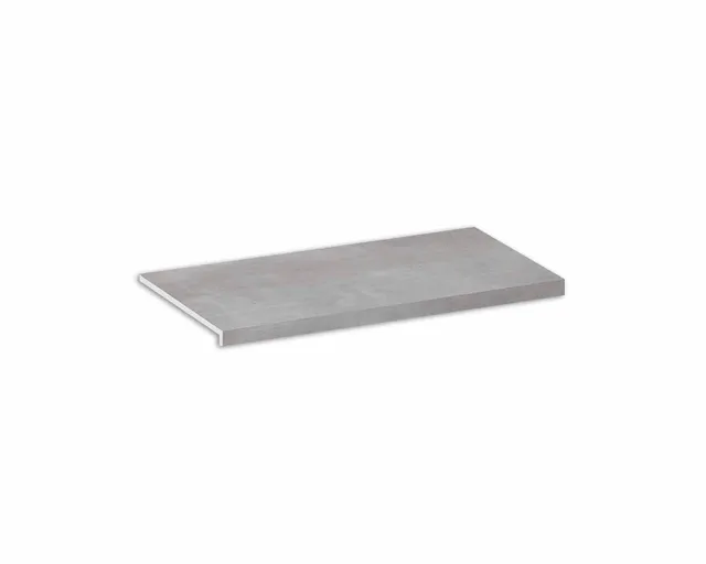 Roca Tiles Metal Peldaño Gris gradino gres grigio