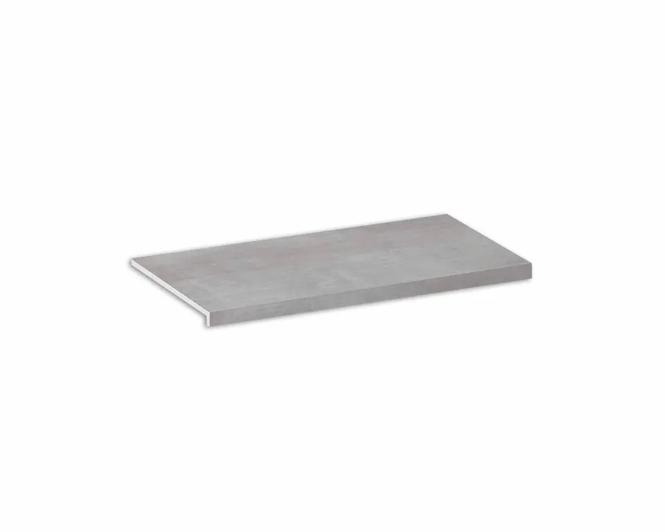 Roca Tiles Metal Peldaño Gris gradino gres grigio