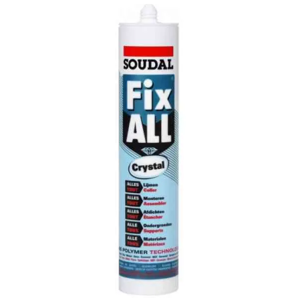 Soudal Fix All Crystal colla sigillante 290 ml trasparente