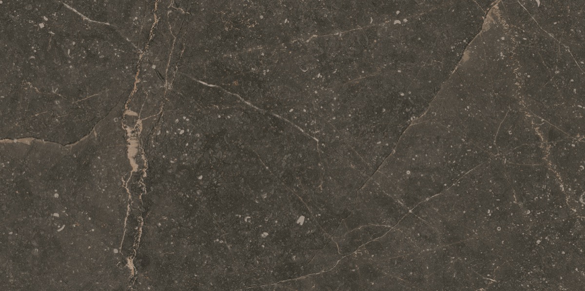 Recer Bluenza Ebony Black piastrella 30x60 naturale nera