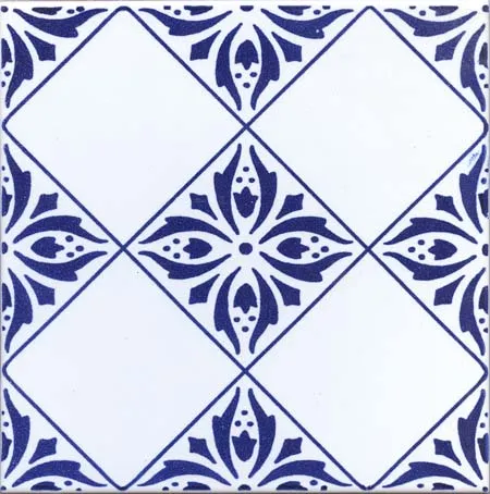 Ceramica Pinto Classico Vietri VP88 piastrella maiolica decoro a mano
