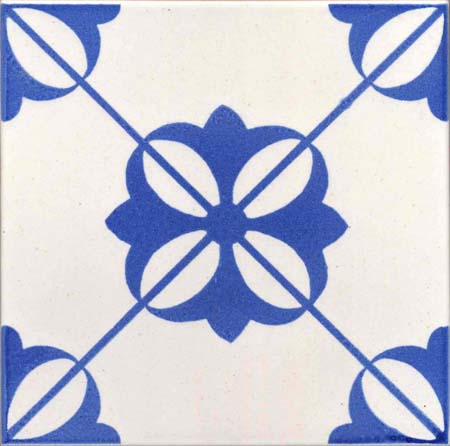 Ceramica Pinto Antico Vietri VP7642 piastrella maiolica stampata