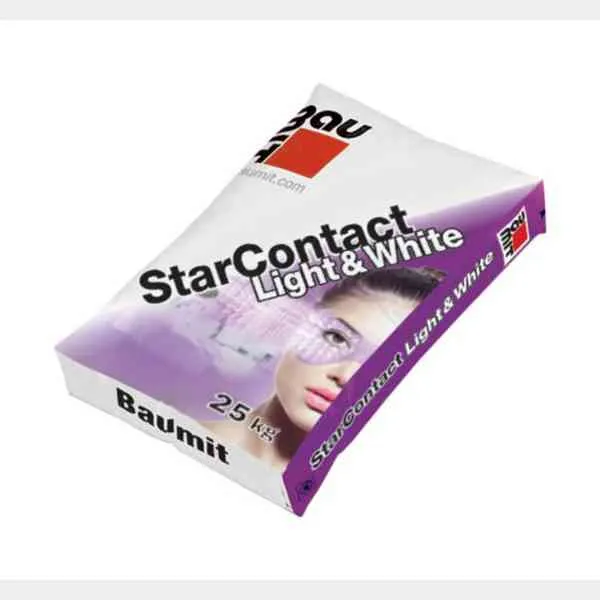 Baumit StarContact Light Colla rasante bianca 25 kg macchina