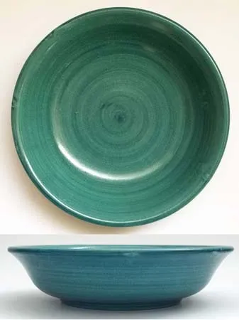 Ceramica Pinto Frutta VP15976 piatto fondo verde vittoria
