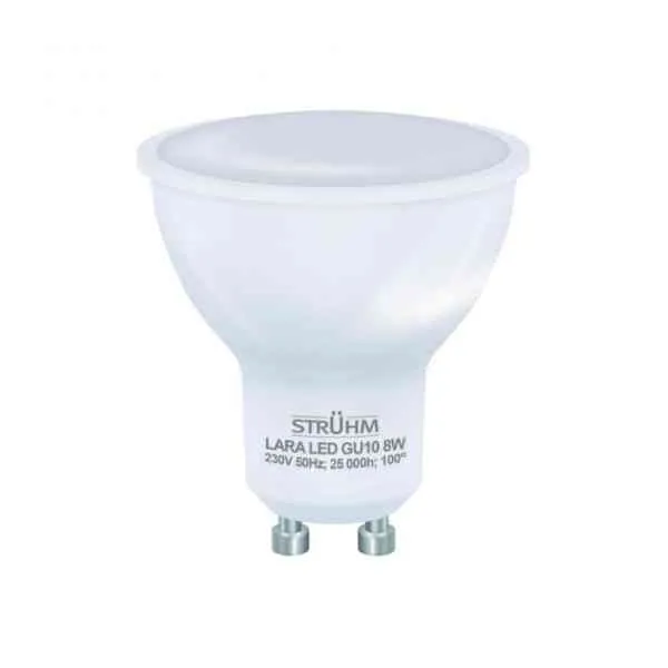 Strühm 03808 lampadina LED GU10 8W 3000K calda 680lm