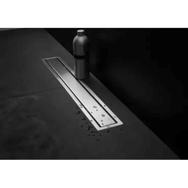 Confluo Premium canaletta doccia inox 65 cm scarico 50 mm