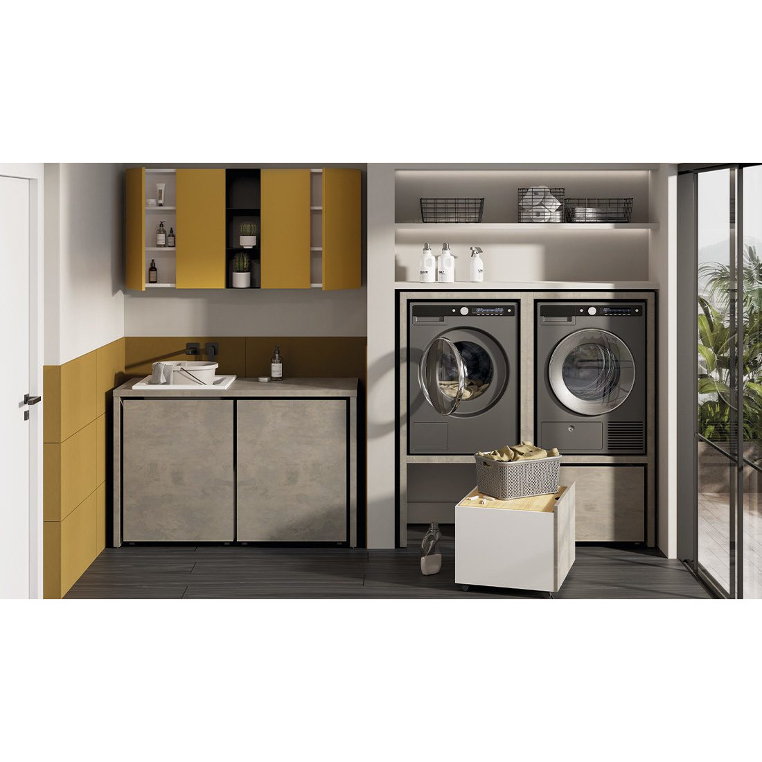 Viva Made Laundry Shelf mensola bagno lavanderia sospesa