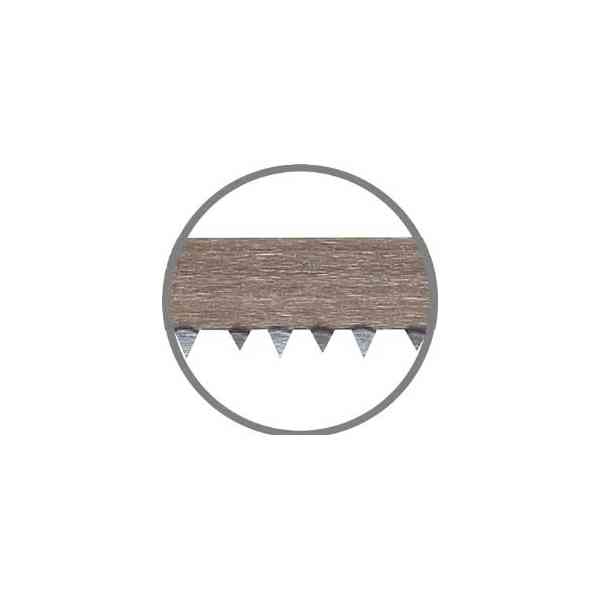 Pilana 914 mm lama sega ad arco denti triangolari