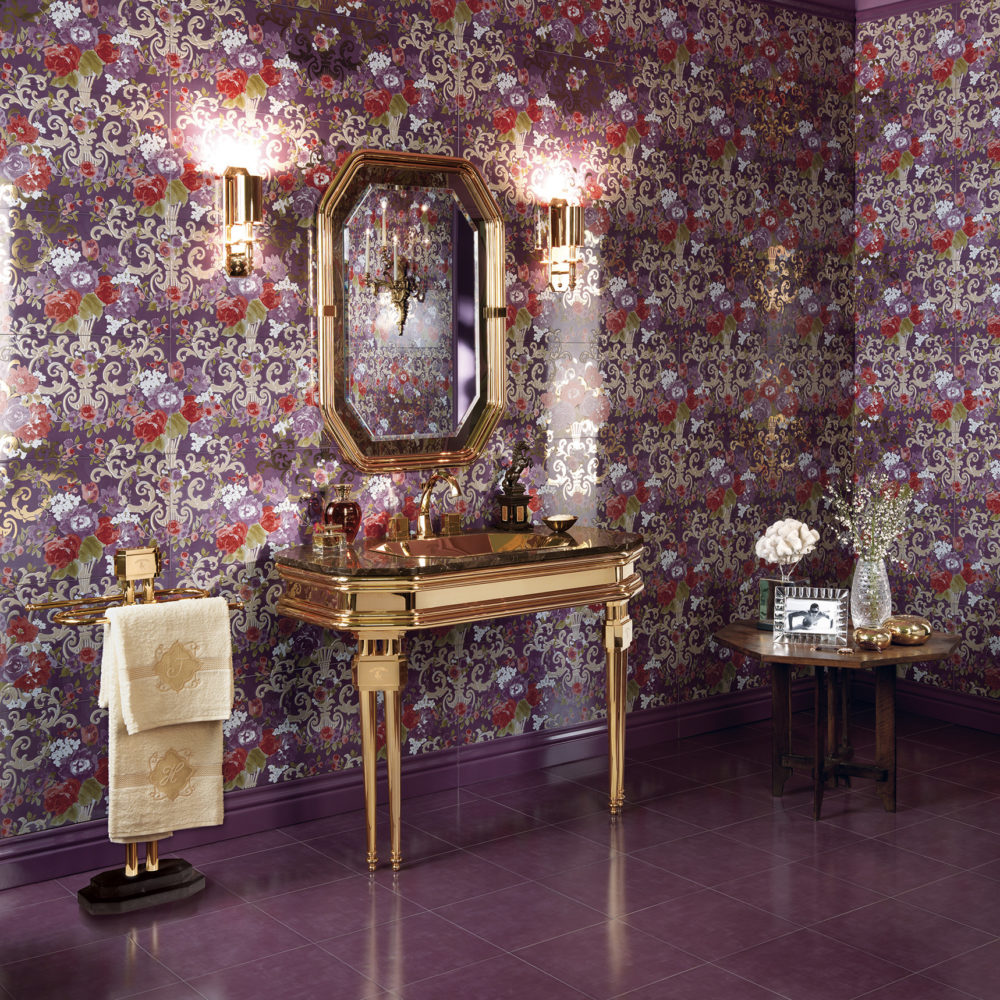Viva Made Primavera Romana rivestimento floreale 20x20