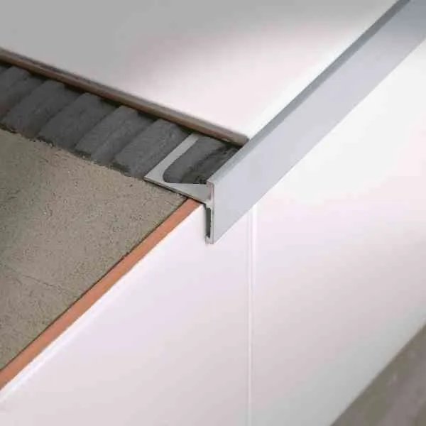Profilitec SR8/15AS270 Profilo Piastrelle Alluminio Silver 2,7 m