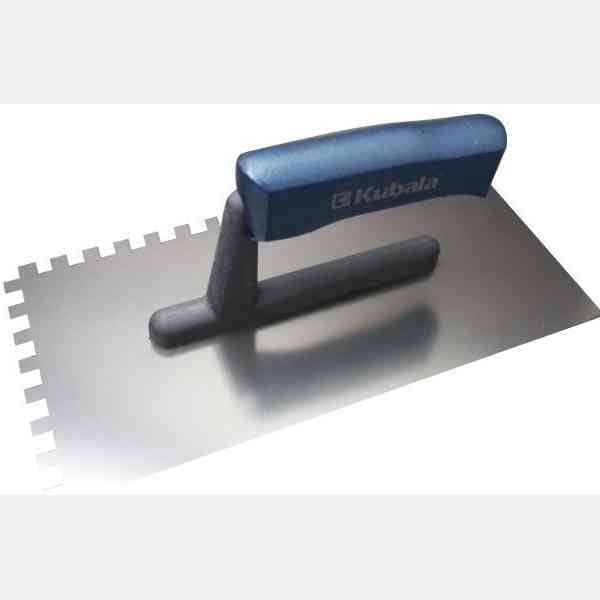 Kubala frattazzo dentato inox 270x130 dente 10x10