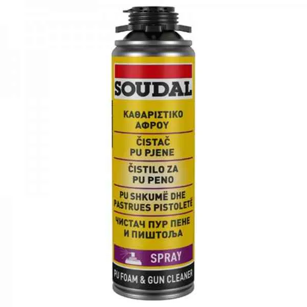 Soudal Gun&Foam Cleaner pulitore schiuma 500 ml pistola