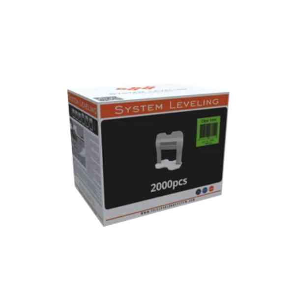 System Leveling distanziatore 1,0mm piastrelle 2000pz