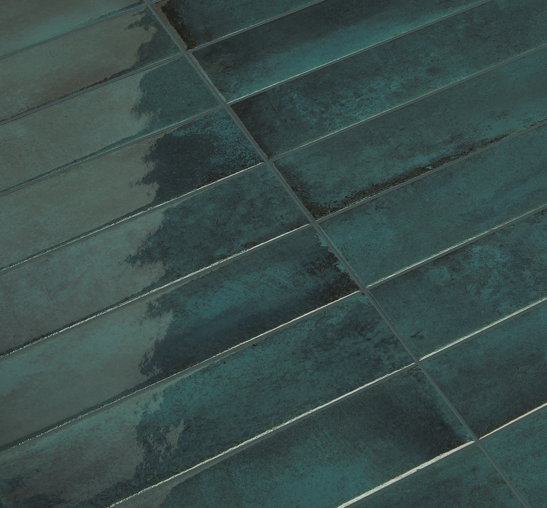 Recer Vetra Teal Gloss 7,5x13 piastrella campione lucido