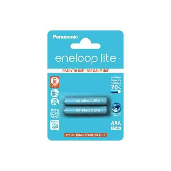 Panasonic Eneloop Lite batteria AAA Ni-MH 600 mAh