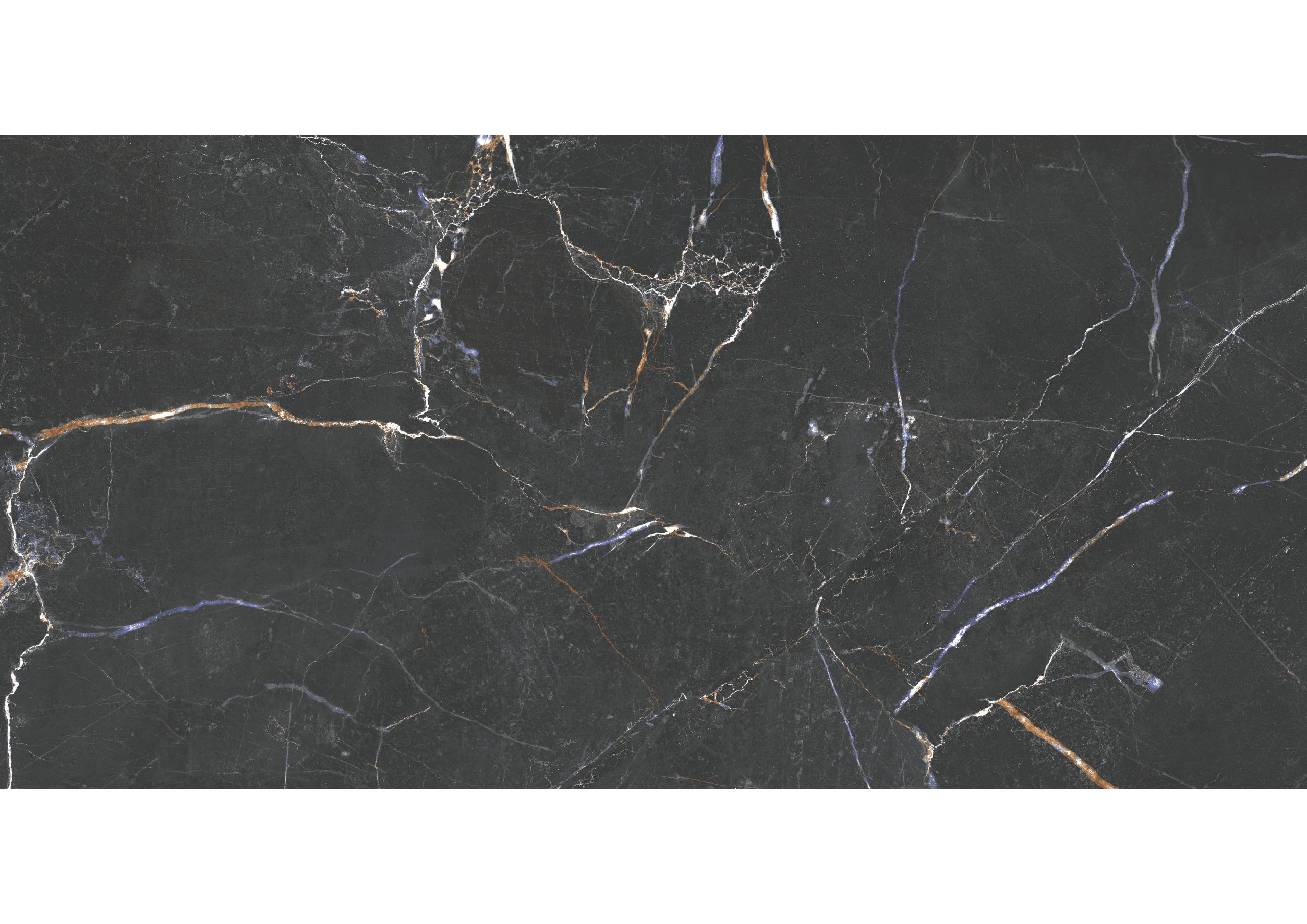 Roca Marble Venato Black piastrella marmo nero opaco