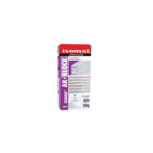 Isomat AK-Block White colla gasbeton 25 kg bianca