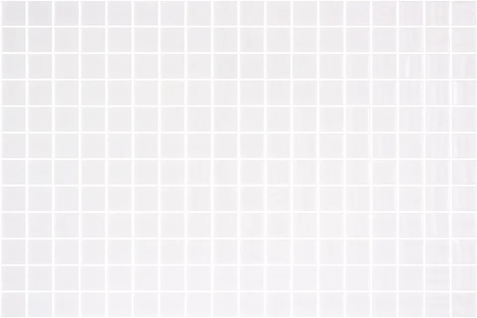 SQ Mosaic Genuine GN500-Solid mosaico bianco lucido
