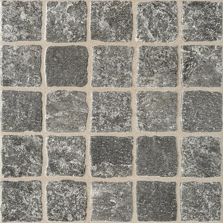 Recer Unite Black 13x13 piastrella campione nera opaca