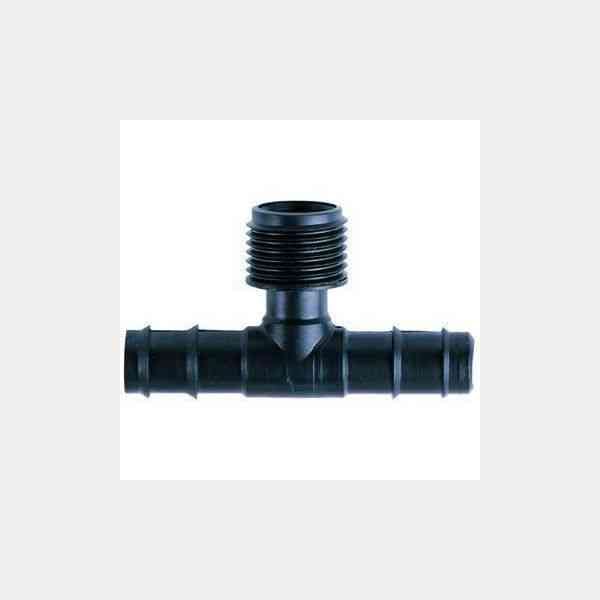 Claber 91072 raccordo a T 1/2" con filetto giardino
