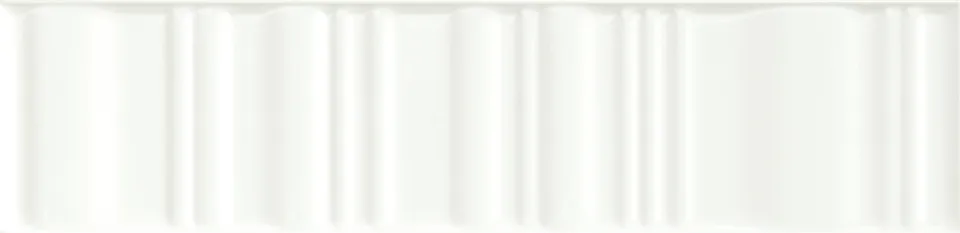Recer Cromina 3D Glide White 7,5x30 rivestimento bianco lucido