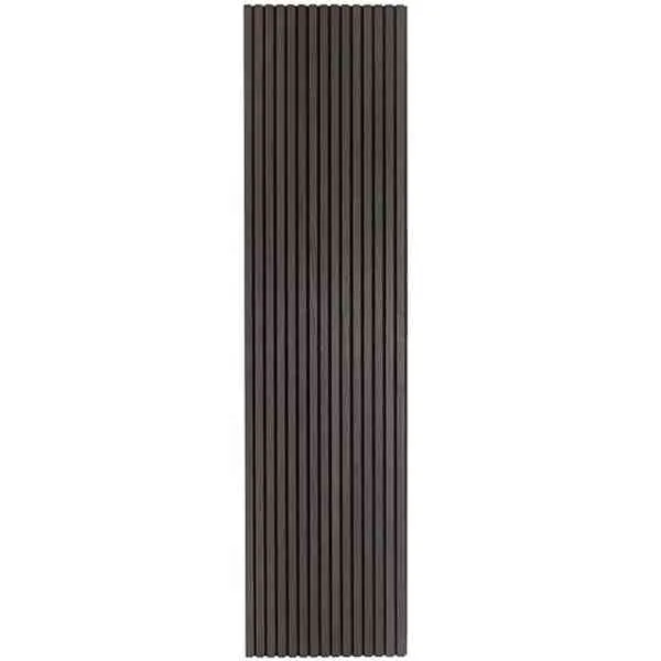 Pannello acustico rovere nero 240x60 cm parete