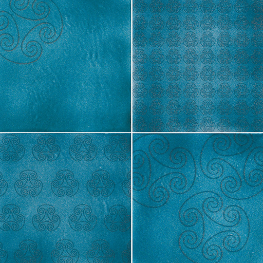 Cerasarda OT07026 piastrella ceramica Logo Mix S/4 Oceano